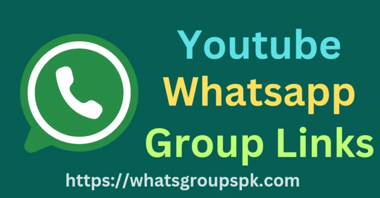 Youtube whatsapp group link