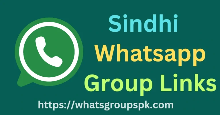 sindhi whatsapp group link