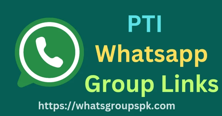 pti whatsapp group link