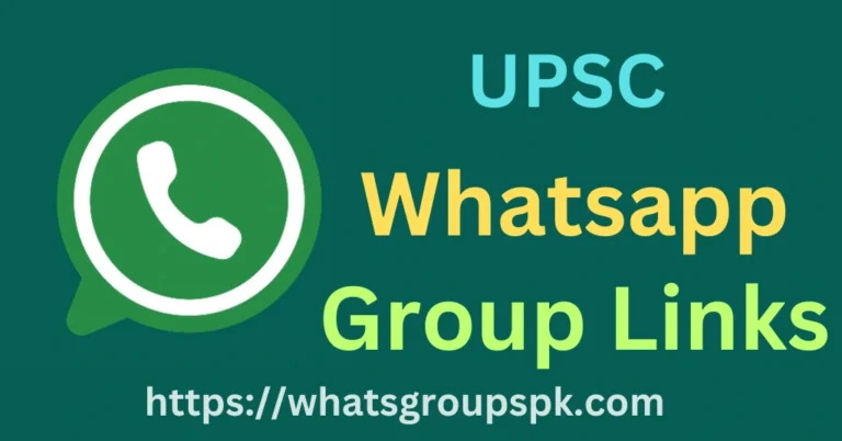 Upsc whatsapp group link