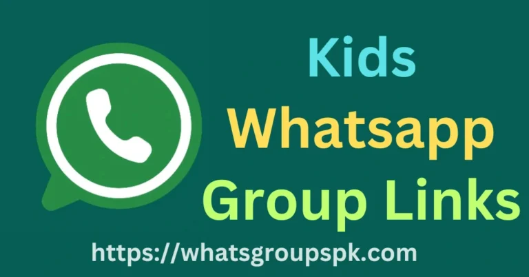 kids whatsapp group